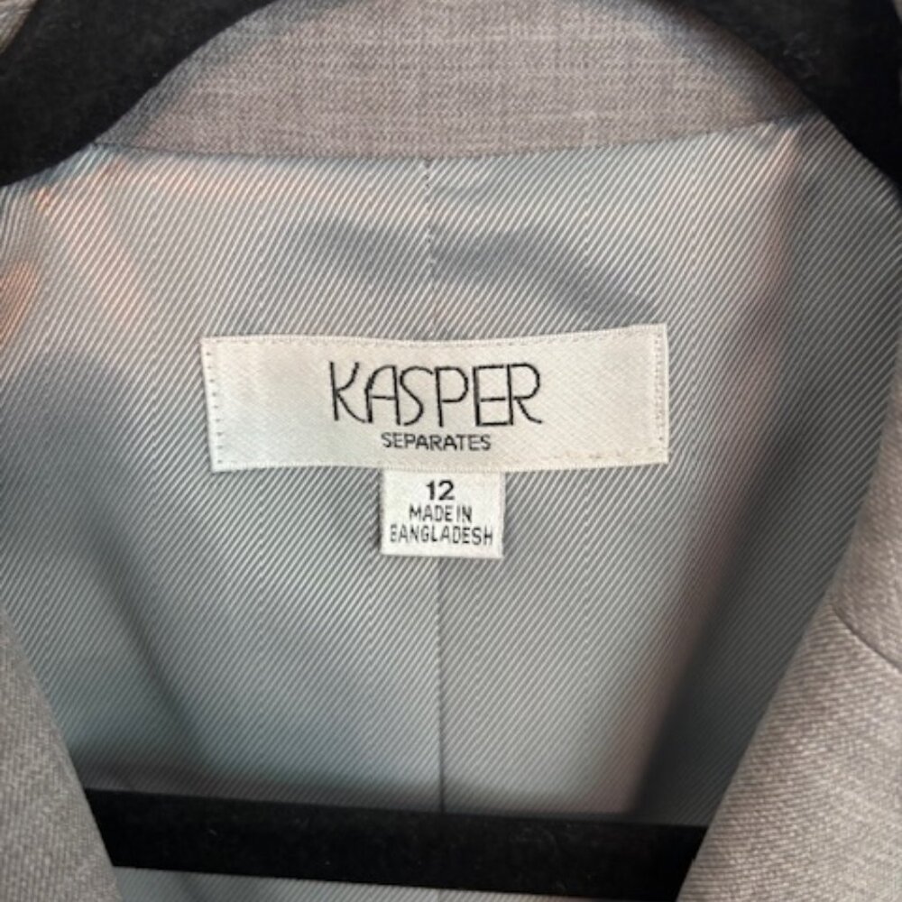 Gray Suit Jacket - image 3